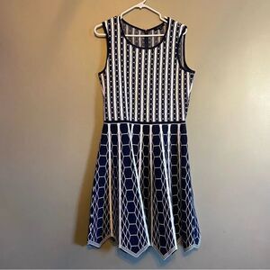 Pink Tartan A Line dress size large